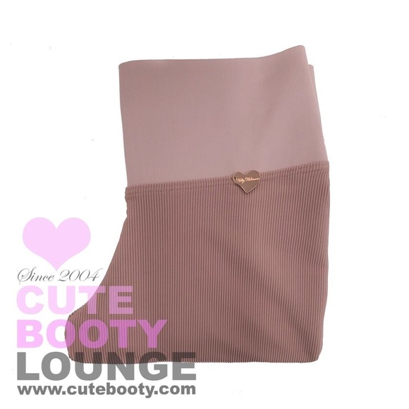 Cute Booty Lounge Active Leggings- Dusty Pink - Picture 3 of 6
